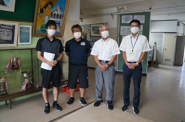 打ち合わせに伺いました～神明・大矢部・武山・公郷中学校～