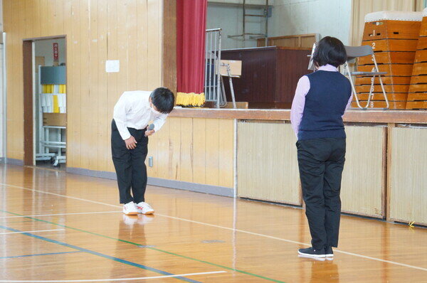 野比中学校　マナー講座（5/17）実施報告