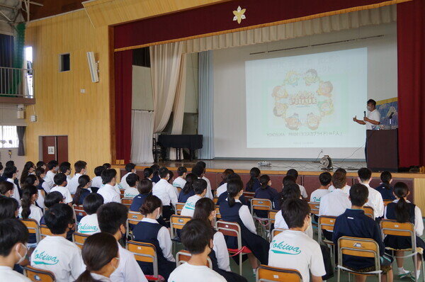 常葉中学校　キャリア講演会（5/27）実施報告