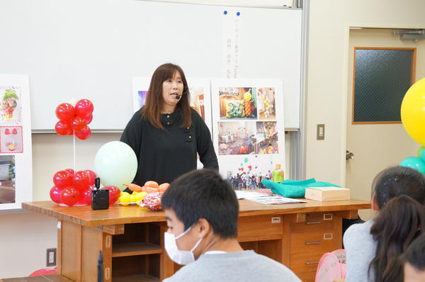 ポスターセッション開催　武山中学校